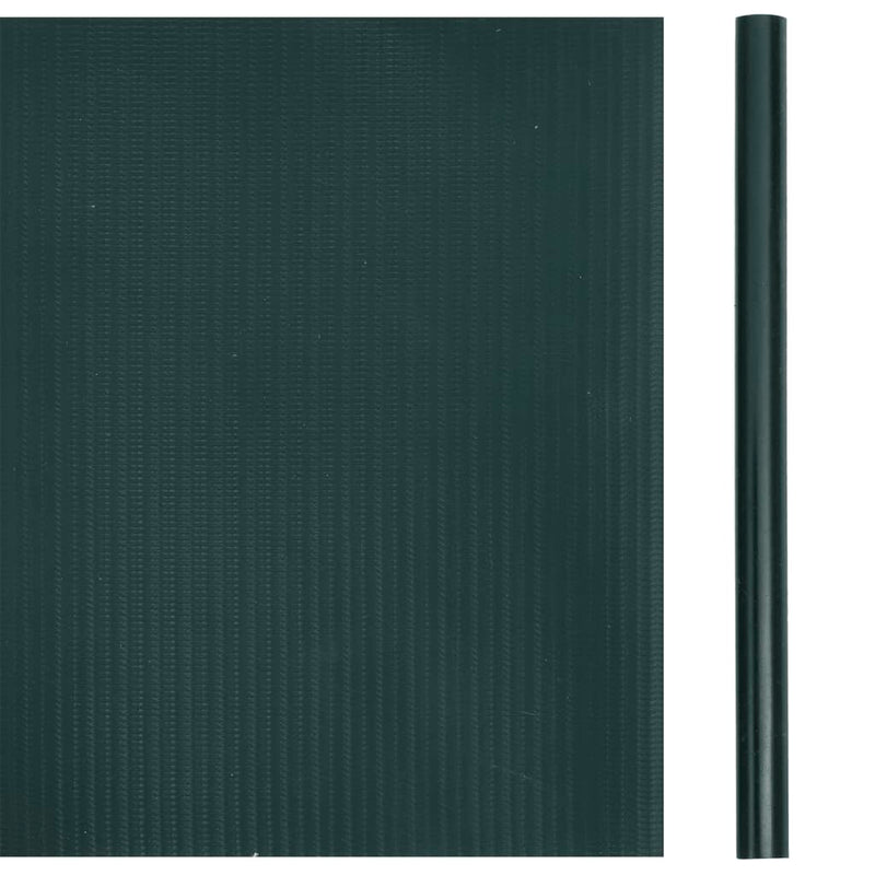 Garden Privacy Screens 4 pcs PVC 35x0.19 m Matte Green