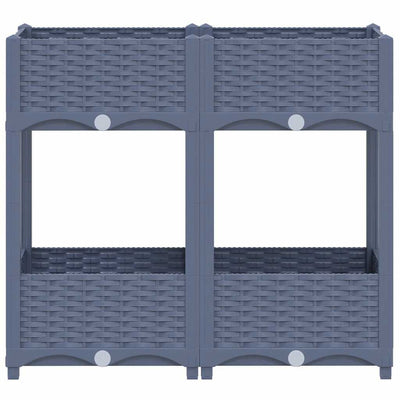 Raised Bed 80x40x71 cm Polypropylene