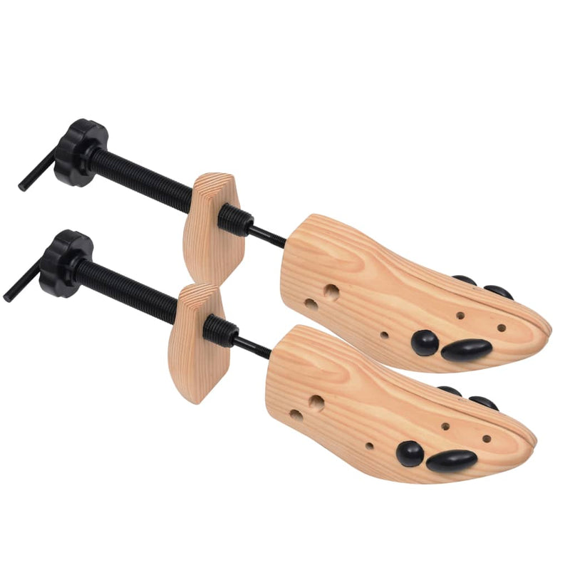 Shoe Trees Size 41-46 Solid Pine Wood