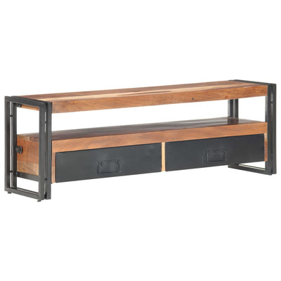 TV Cabinet 120x30x40 cm Solid Wood