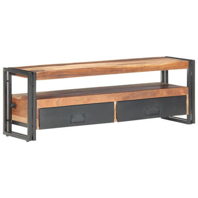 TV Cabinet 120x30x40 cm Solid Wood