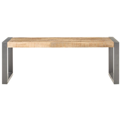 Coffee Table 110x60x40 cm Rough Mango Wood