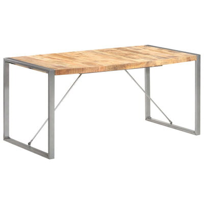 Dining Table 160x80x75 cm Solid Wood Mango