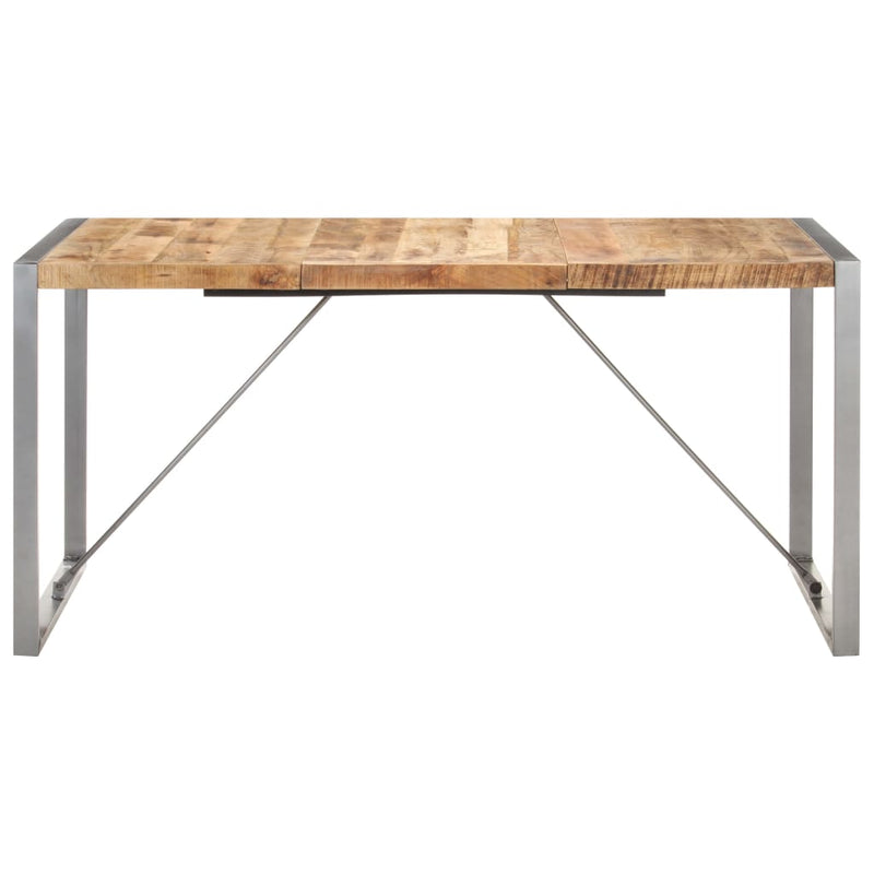 Dining Table 160x80x75 cm Solid Wood Mango