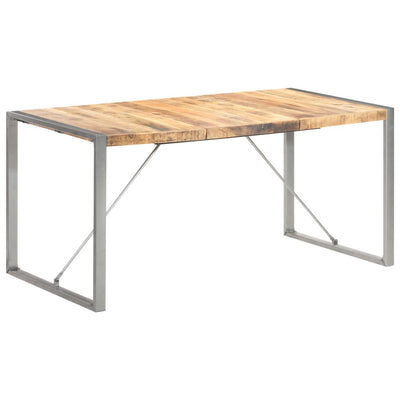 Dining Table 160x80x75 cm Solid Wood Mango