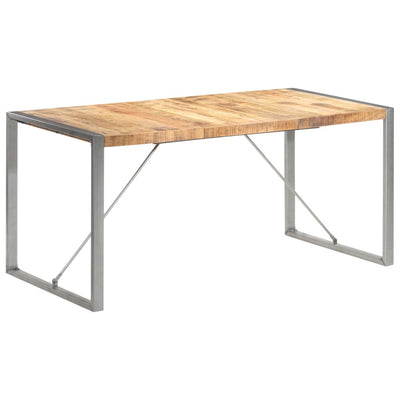 Dining Table 160x80x75 cm Solid Wood Mango