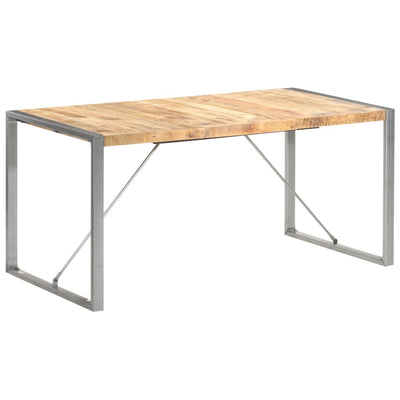 Dining Table 160x80x75 cm Solid Wood Mango