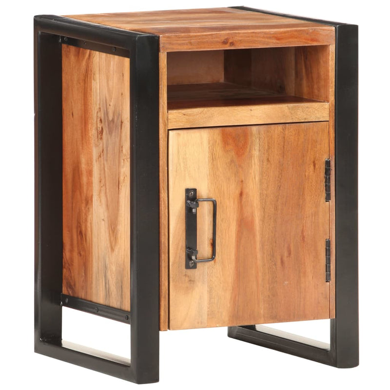 Bedside Cabinet 40x35x55cm Solid Acacia Wood