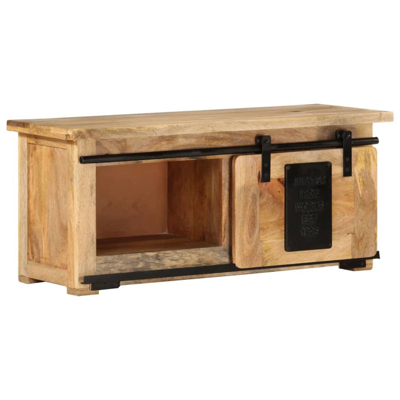 TV Cabinet 90x35x40 cm Solid Wood Mango