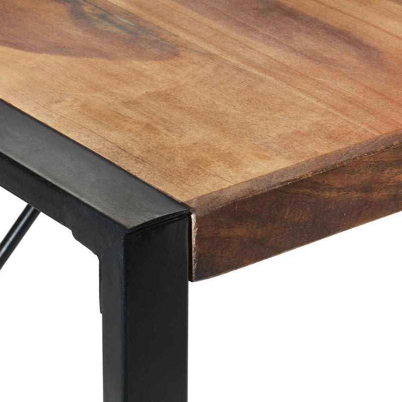 Dining Table 140x140x75 cm Solid Wood