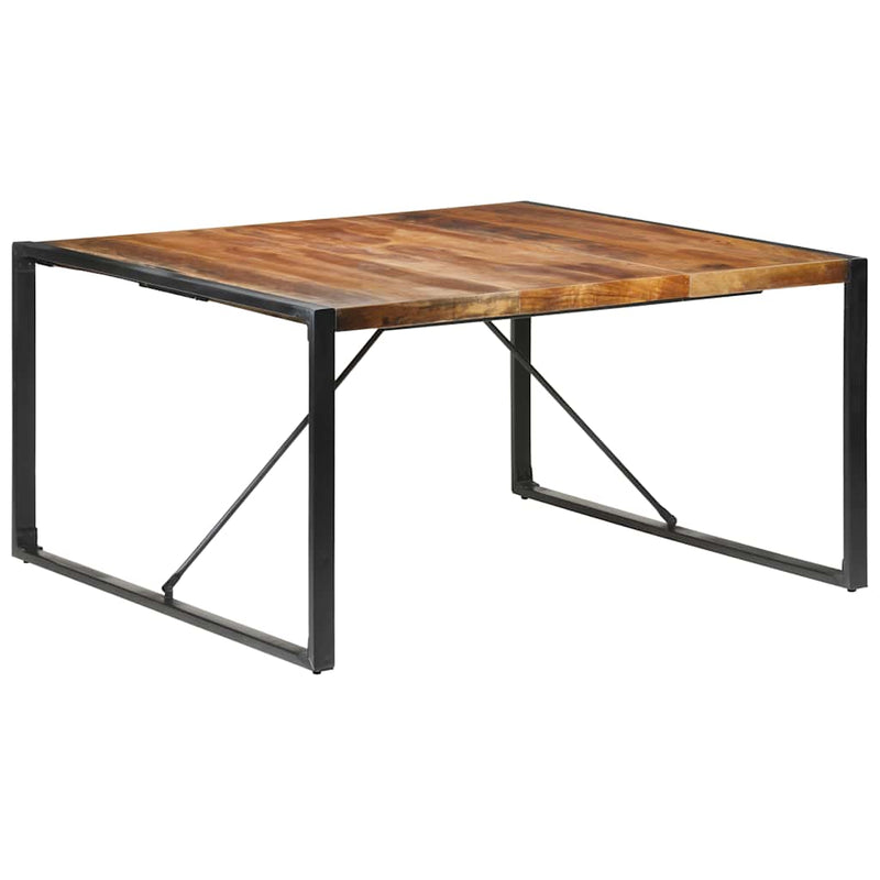 Dining Table 140x140x75 cm Solid Wood