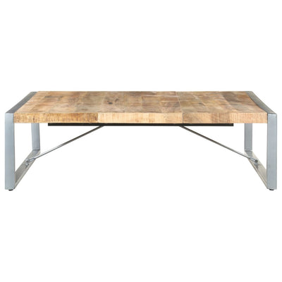 Coffee Table 140x140x40 cm Solid Wood Mango