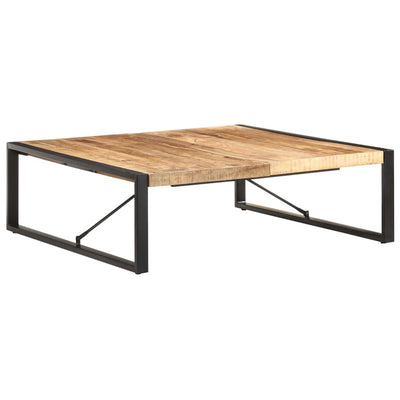 Coffee Table 120x120x40 cm Solid Wood Mango