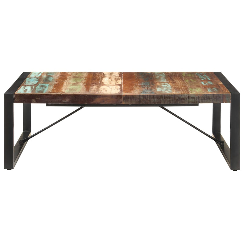 Coffee Table 120x120x40 cm Solid Wood Reclaimed