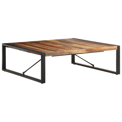 Coffee Table 120x120x40 cm Solid Wood