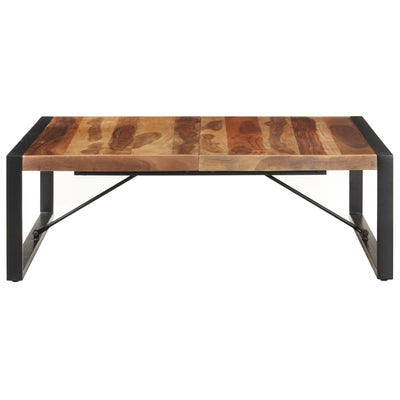 Coffee Table 120x120x40 cm Solid Wood