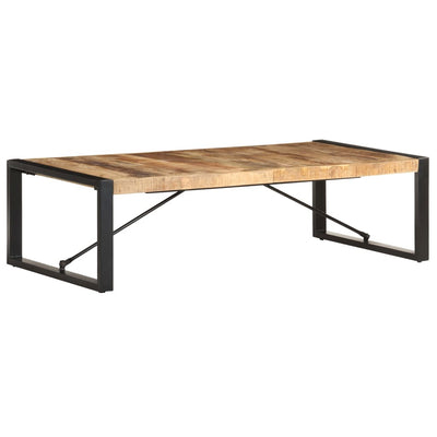 Coffee Table 140x70x40 cm Solid Wood Mango