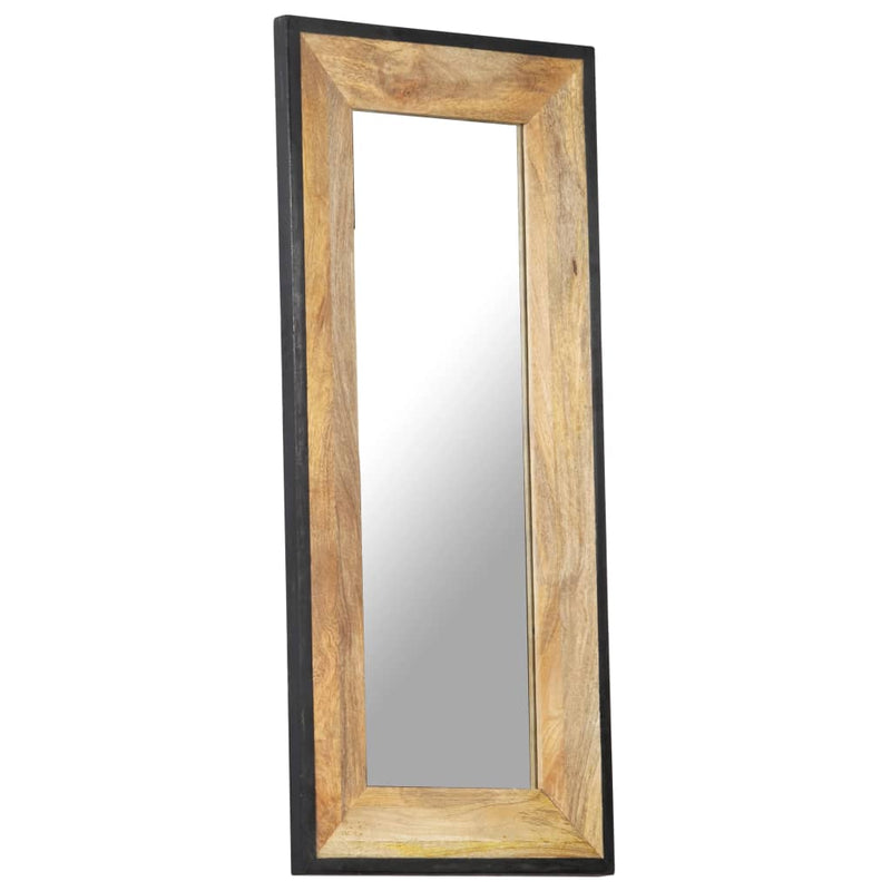 Mirror 110x50 cm Solid Mango Wood