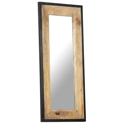 Mirror 110x50 cm Solid Mango Wood