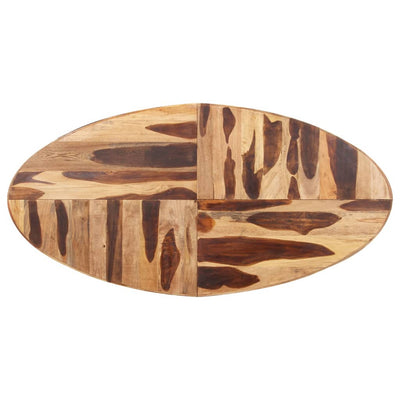 Dining Table Oval 200x100x75cm Acacia Wood