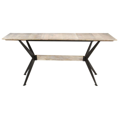 Dining Table 180x90x76 cm Solid Mango Wood