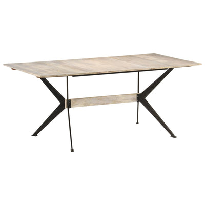 Dining Table 180x90x76 cm Solid Mango Wood