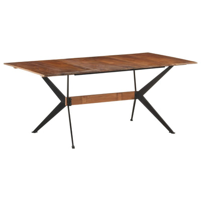 Dining Table 180x90x76 cm Solid Mango Wood