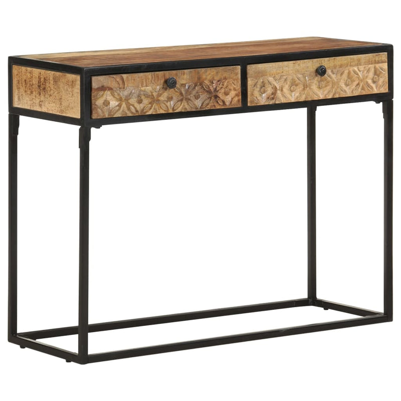 Console Table 100x35x75 cm Solid Mango Wood