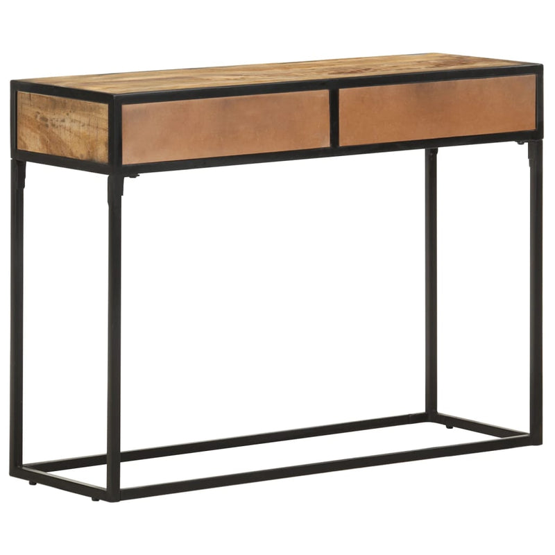 Console Table 100x35x75 cm Solid Mango Wood