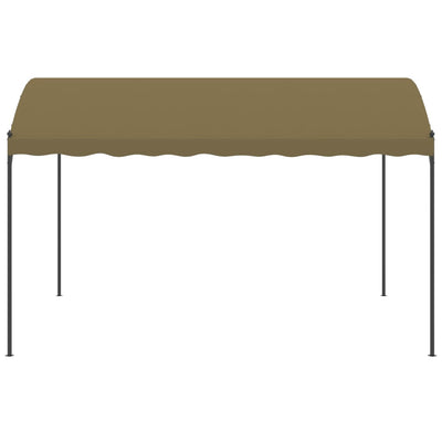 Gazebo 4x3x2.6 m Taupe 180 g/m²