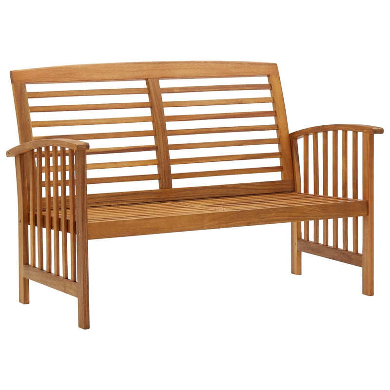 2 Piece Garden Lounge Set Solid Acacia Wood