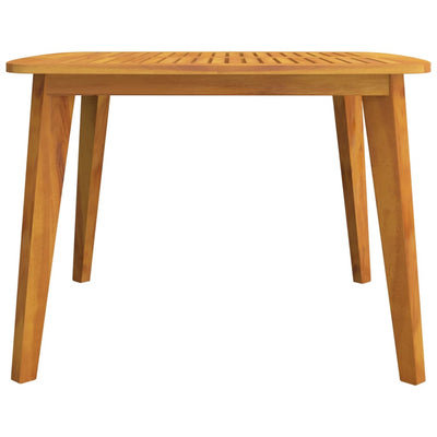 Garden Table 110x110x75 cm Solid Wood Acacia