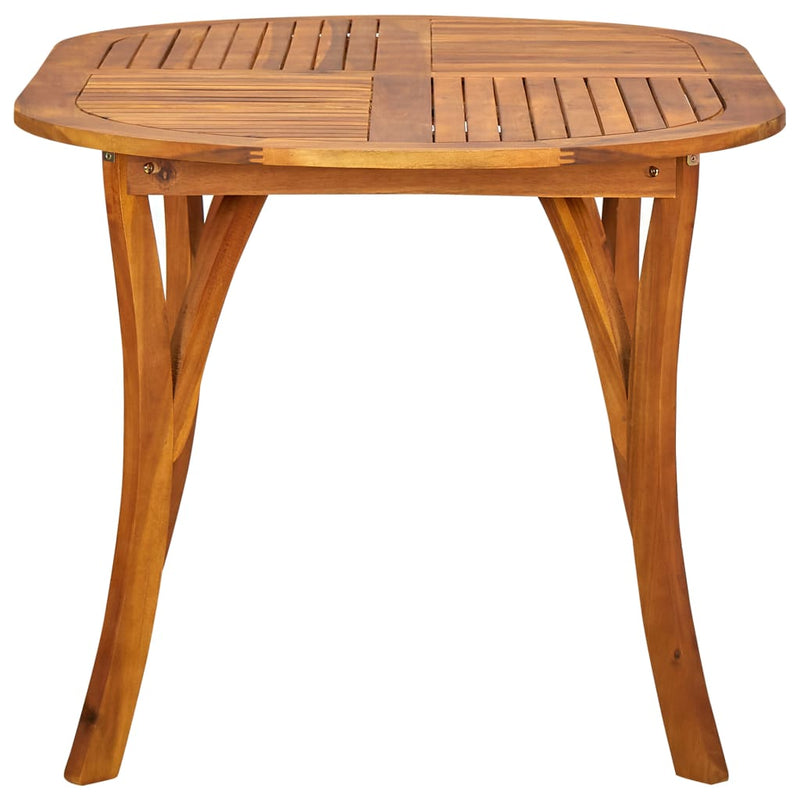 Garden Table 150x90x75 cm Solid Acacia Wood