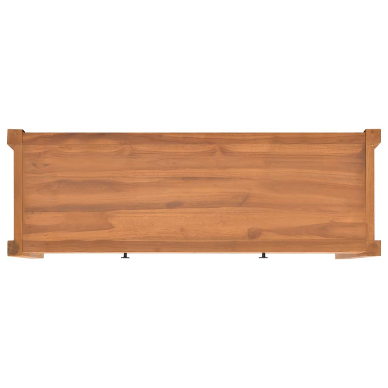 TV Cabinet 140x40x45 cm Teak Wood