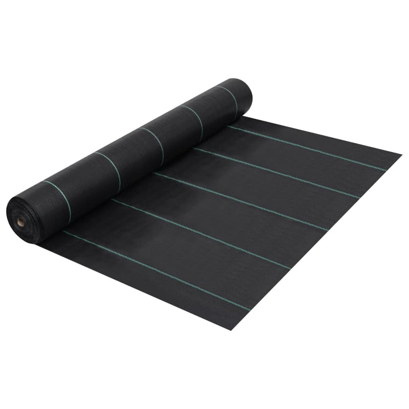 Weed & Root Control Mat Black 1x200 m PP