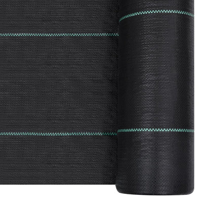 Weed & Root Control Mat Black 2x50 m PP