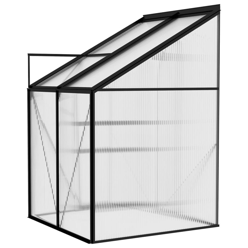 Greenhouse Anthracite Aluminium 2.59 m³