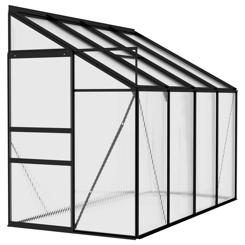 Greenhouse Anthracite Aluminium 5.02 m³