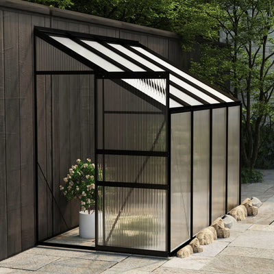 Greenhouse Anthracite Aluminium 5.24 m³