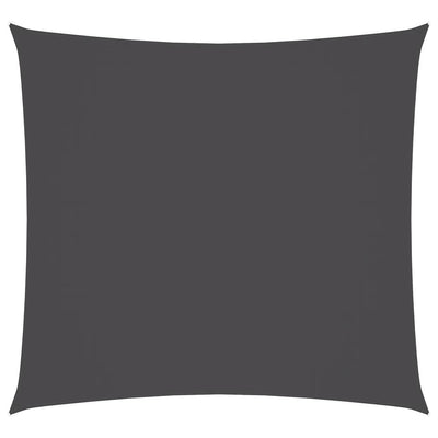 Sunshade Sail Oxford Fabric Square 3x3 m Anthracite