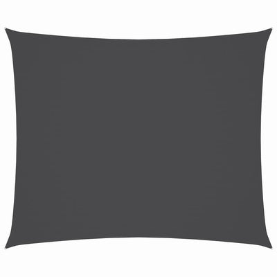 Sunshade Sail Oxford Fabric Rectangular 3x4 m Anthracite