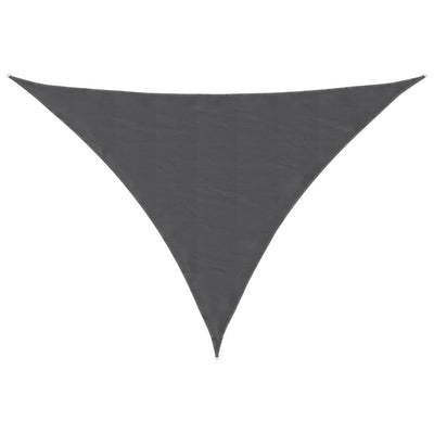 Sunshade Sail Oxford Fabric Triangular 2.5x2.5x3.5 m Anthracite