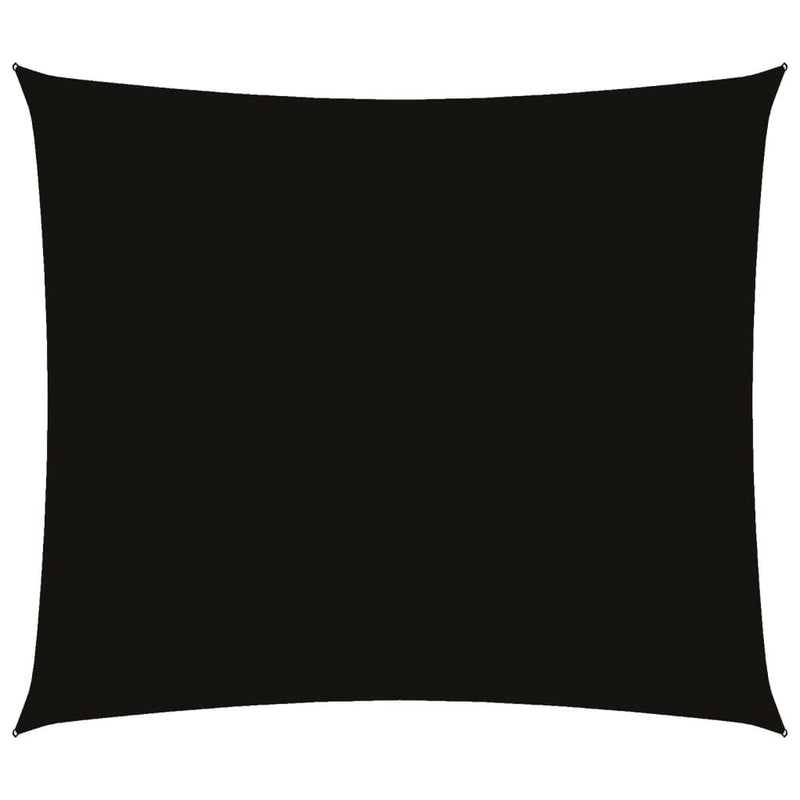 Sunshade Sail Oxford Fabric Rectangular 2x2.5 m Black