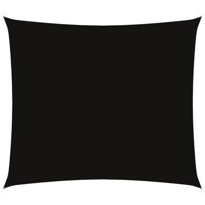 Sunshade Sail Oxford Fabric Rectangular 2.5x3 m Black