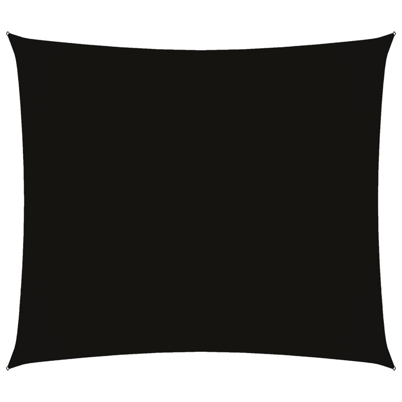 Sunshade Sail Oxford Fabric Rectangular 2.5x3 m Black