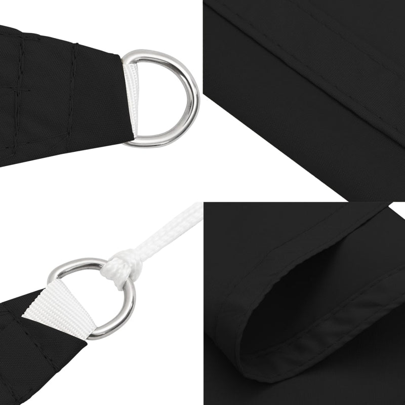 Sunshade Sail Oxford Fabric Rectangular 2.5x3.5 m Black