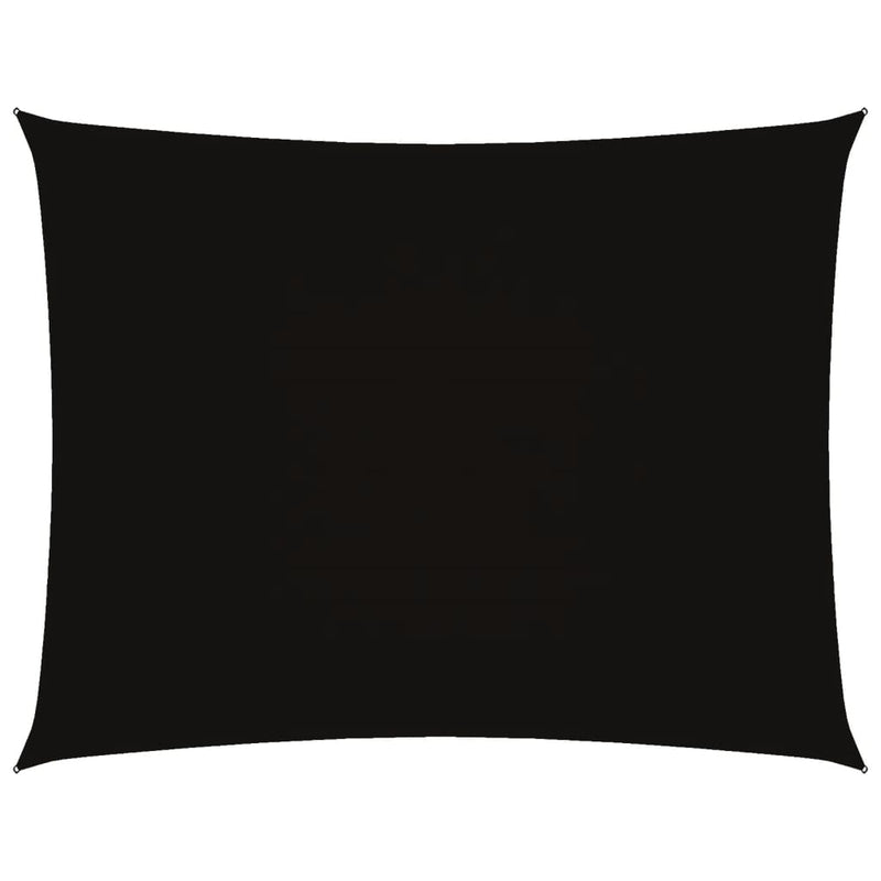 Sunshade Sail Oxford Fabric Rectangular 3.5x5 m Black