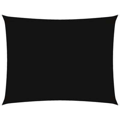 Sunshade Sail Oxford Fabric Rectangular 4x5 m Black