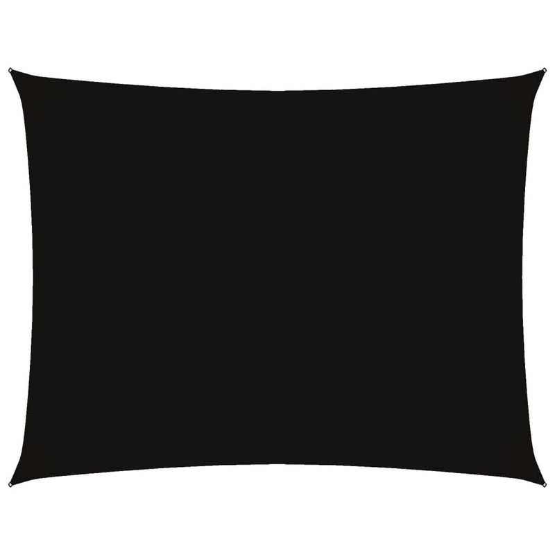 Sunshade Sail Oxford Fabric Rectangular 4x5 m Black