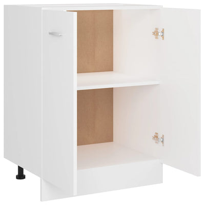 Bottom Cabinet White 60x46x81.5 cm Engineered Wood